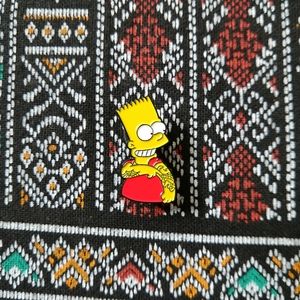 📍2/20$ Bart Simpson Enamel Pin NWOT